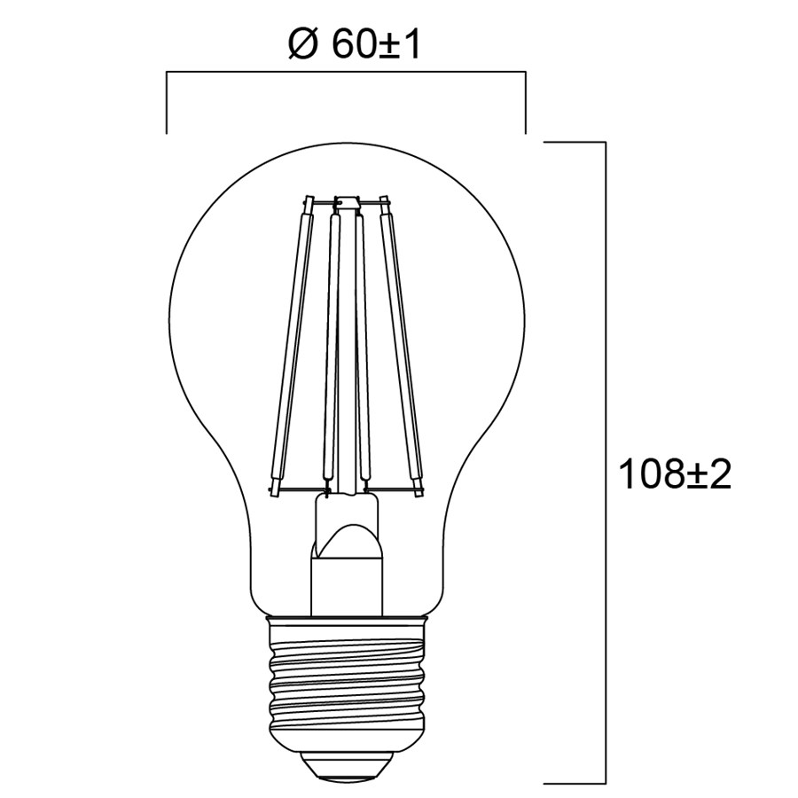 ToLEDo Retro GLS Dimmable | Sylvania Lighting Solutions